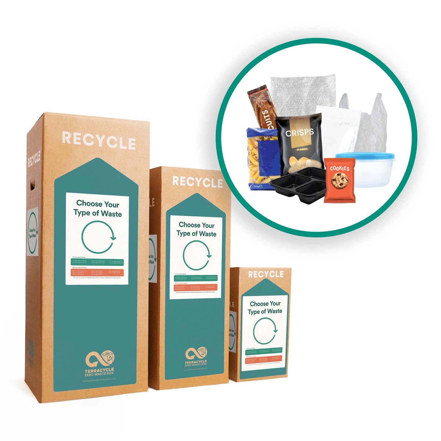 Recycle flexible and rigid plastic packaging with this Zero Waste Box