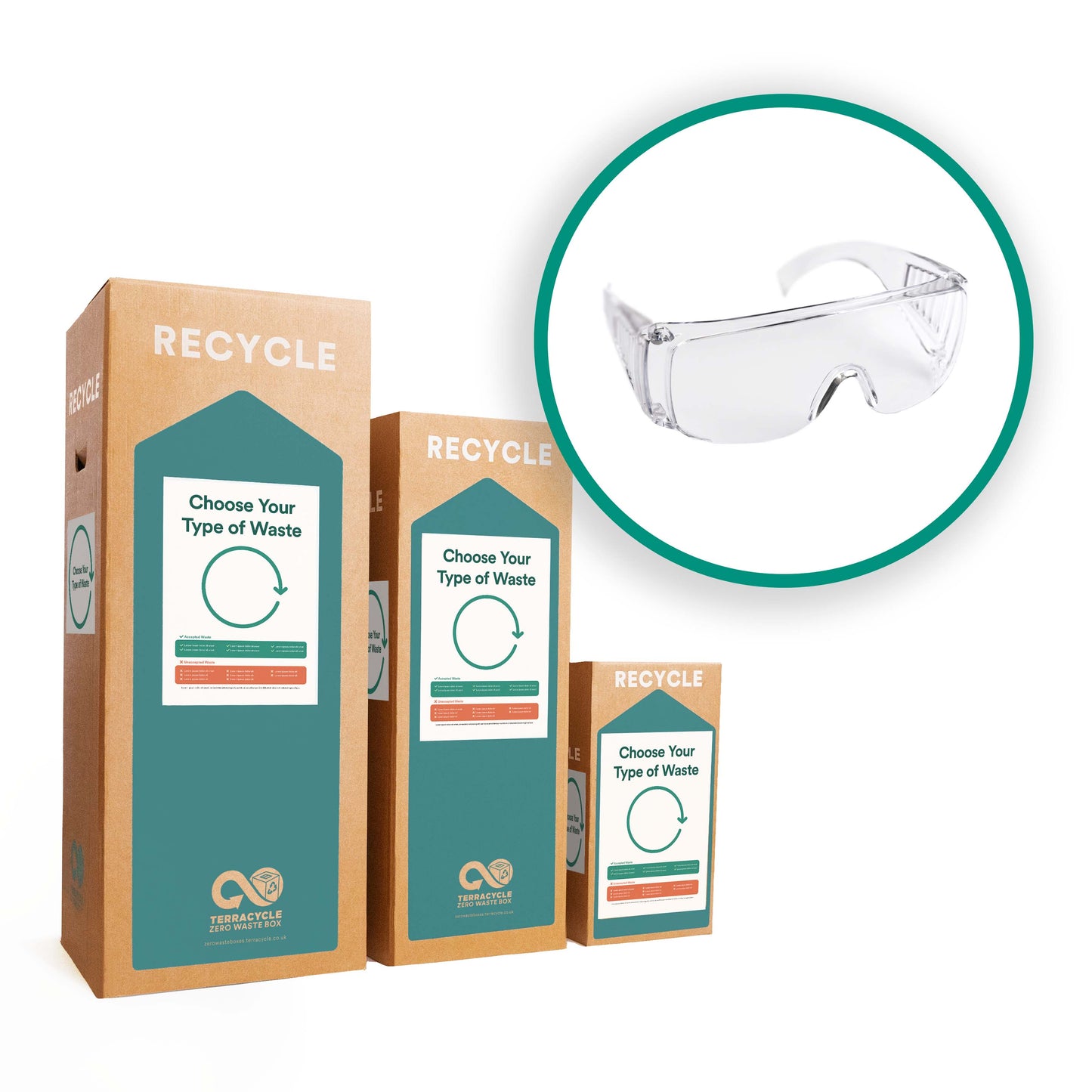 Recycle your safety glasses with Zero Waste Box