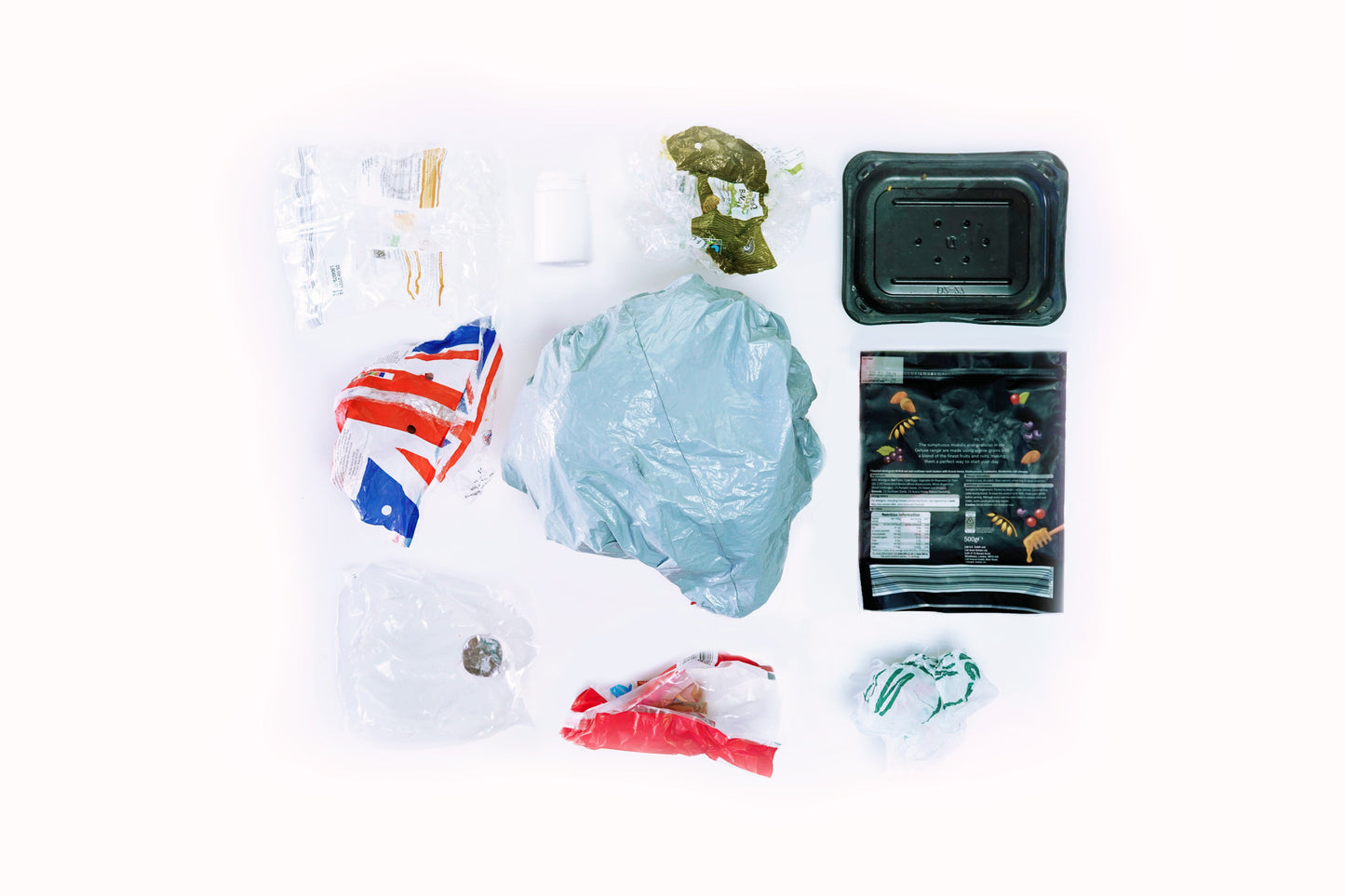 Recycle all flexible and rigid plastics including bags, containers and shipping materials