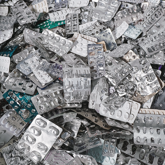 Empty Medicine Blister Packs