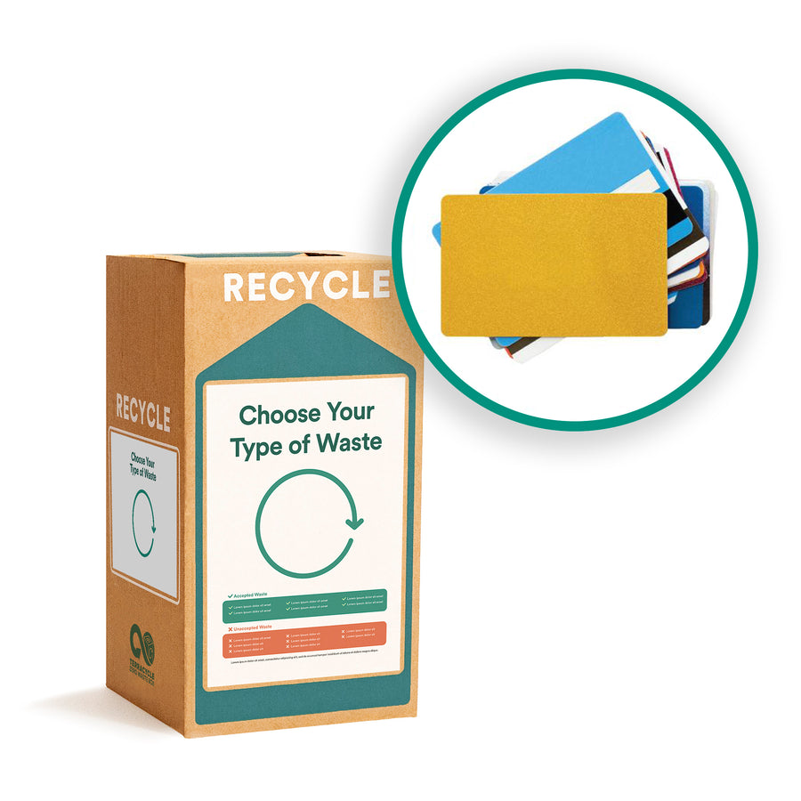 Recycle plastic cards with Zero Waste Box