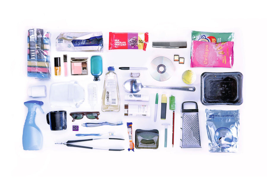 Variety of products to recycle