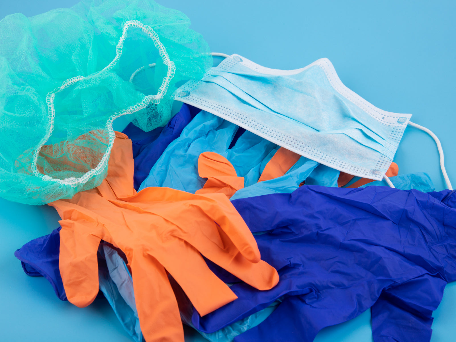 Gloves and face masks
