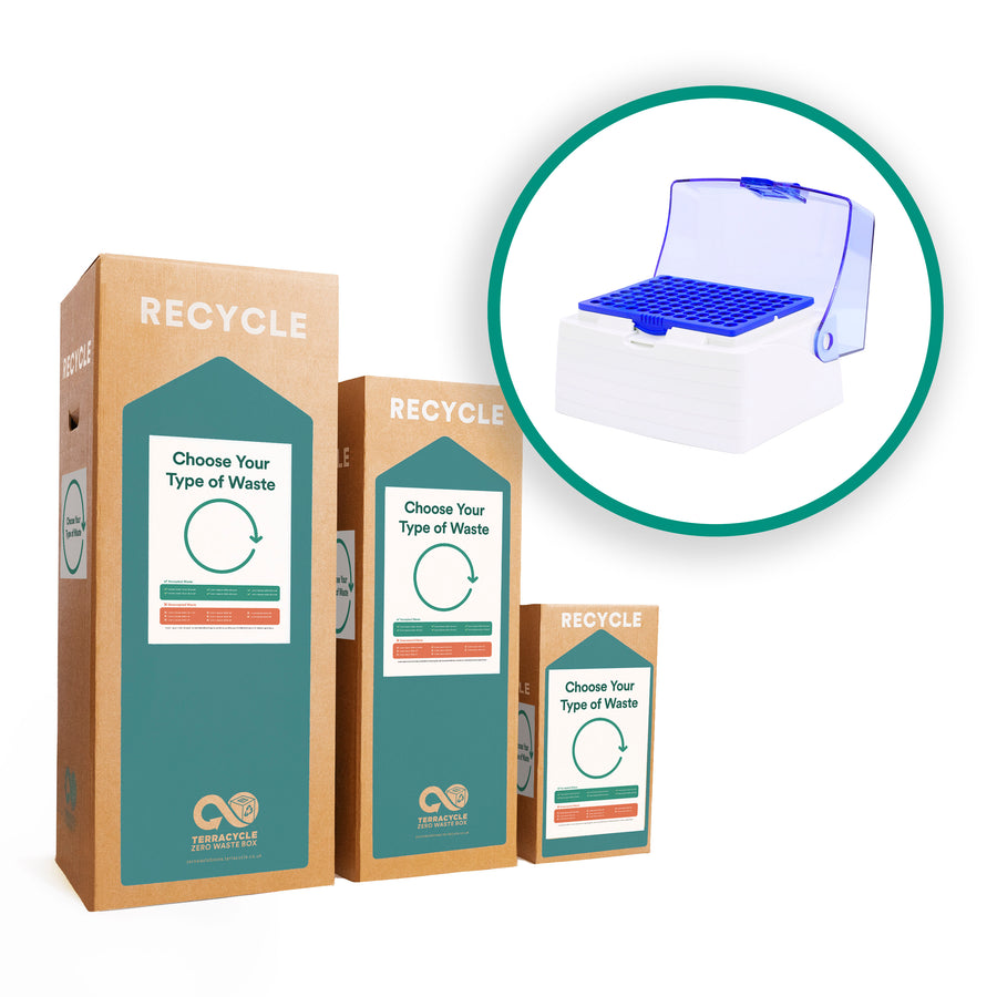 Recycle empty pipette tip boxes with Zero Waste Box