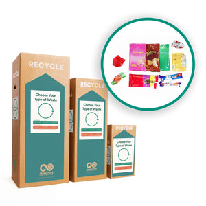Zero Waste Box Recycle box for crisp packets, biscuit and sweet wrappers