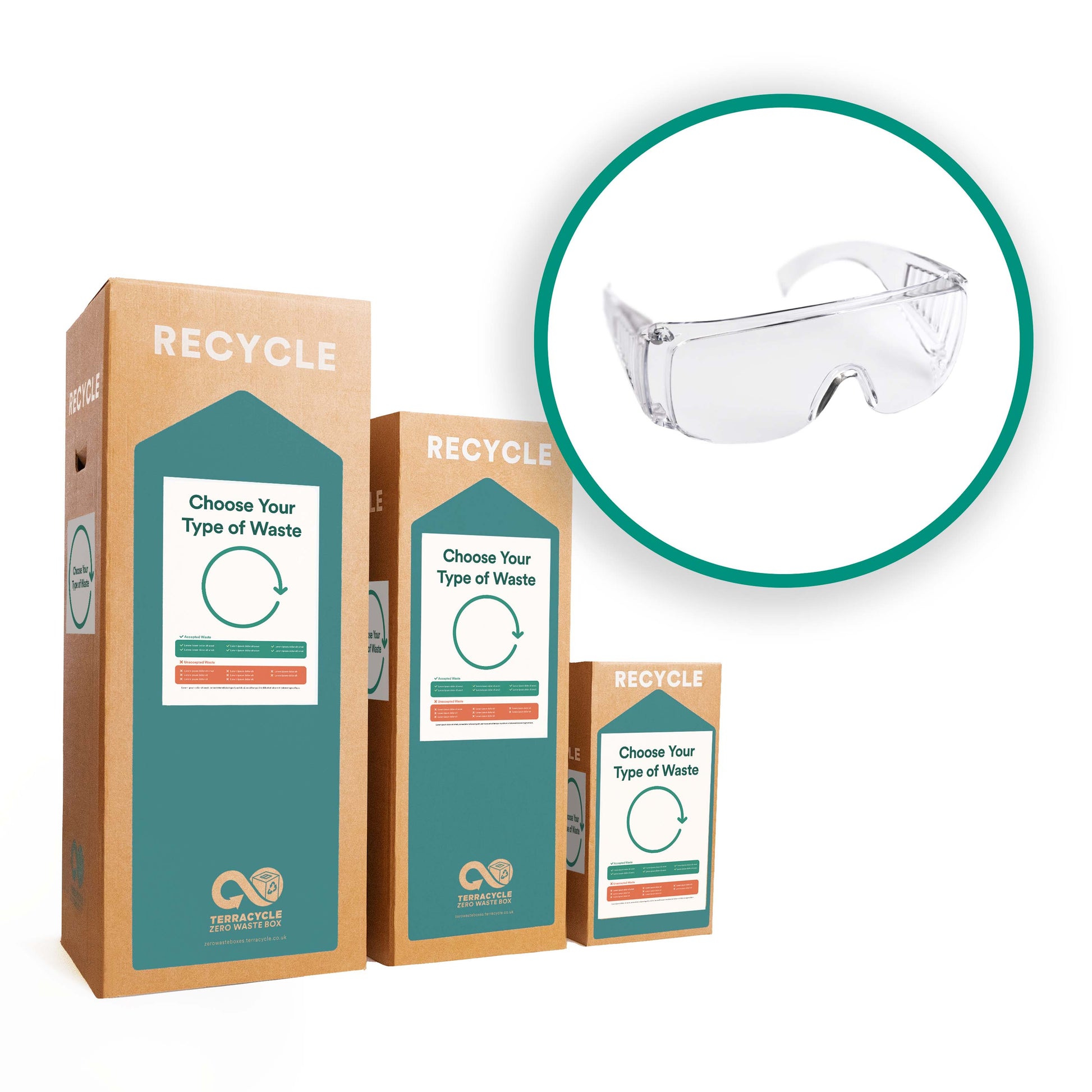 Recycle your safety glasses with Zero Waste Box