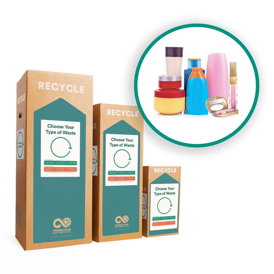 Recycle beauty products, packaging and makeup with Zero Waste Box